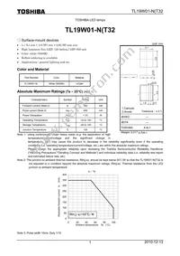 TL19W01-N(T32 Datasheet Cover