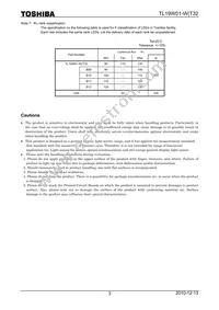 TL19W01-W(T32 Datasheet Page 3