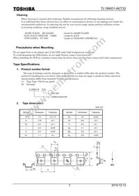 TL19W01-W(T32 Datasheet Page 7