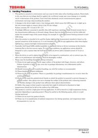 TL1F2-DW0 Datasheet Page 3