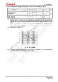 TL1L2-DW0 Datasheet Page 2