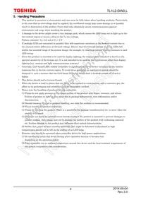 TL1L2-DW0 Datasheet Page 3