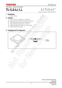 TL1L2-LL1 Datasheet Cover