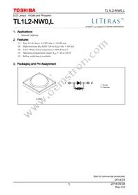 TL1L2-NW0 Datasheet Cover