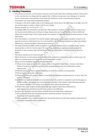 TL1L3-DW0 Datasheet Page 3