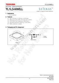 TL1L3-NW0 Datasheet Cover