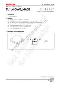 TL1L4-DW0 Datasheet Cover