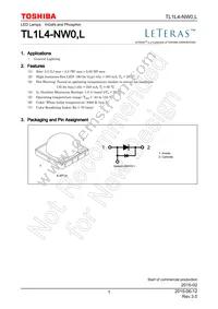 TL1L4-NW0 Datasheet Cover