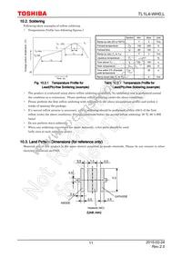 TL1L4-WH0 Datasheet Page 11