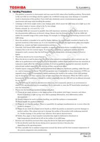 TL1L4-WH1 Datasheet Page 3