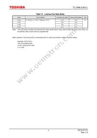 TL1WK-LW1 Datasheet Page 7