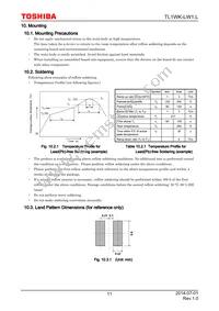 TL1WK-LW1 Datasheet Page 11