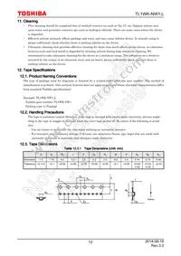 TL1WK-NW1 Datasheet Page 12
