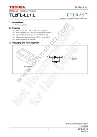 TL2FL-LL1 Datasheet Cover