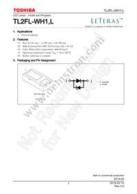 TL2FL-WH1 Datasheet Cover