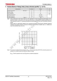 TL2WU-DWJ Datasheet Page 2