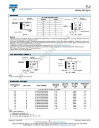 TL3E107K020C0150 Datasheet Page 3