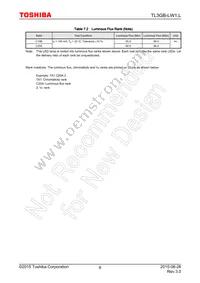 TL3GB-LW1 Datasheet Page 6