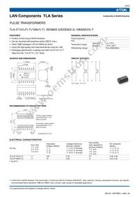 TLA-3M601-RS Datasheet Page 2