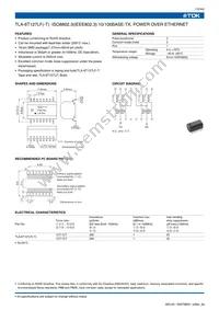 TLA-3M601-RS Datasheet Page 12