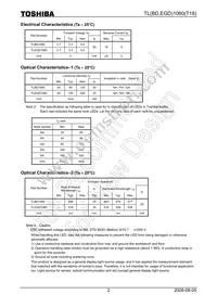 TLBD1060(T18) Datasheet Page 2