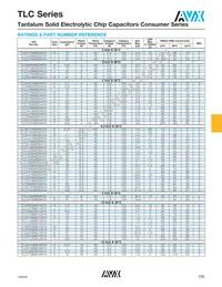 TLCR476M006XTA Datasheet Page 3