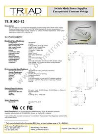 TLD1020-12 Cover
