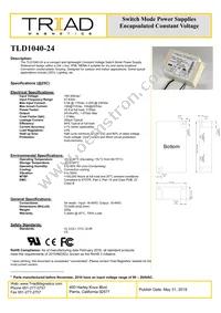 TLD1040-24 Cover