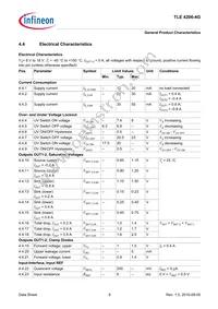TLE42064GXUMA1 Datasheet Page 8