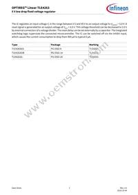 TLE4263G Datasheet Page 2