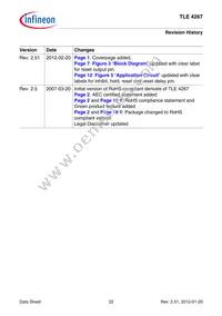 TLE4267NKSA1 Datasheet Page 22