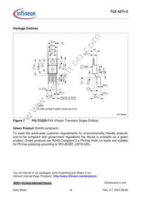 TLE42712SNKSA1 Datasheet Page 19