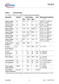 TLE4274GV85ATMA1 Datasheet Page 6