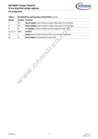 TLE4279GMXUMA2 Datasheet Page 5