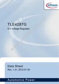 TLE4287GNT Datasheet Cover