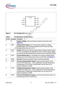 TLE4305GNT Datasheet Page 2