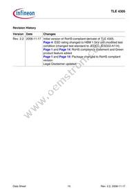 TLE4305GNT Datasheet Page 15