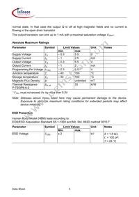 TLE4917HTSA1 Datasheet Page 4