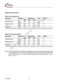 TLE4917HTSA1 Datasheet Page 6