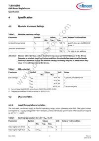 TLE5012BDE9200XUMA1 Datasheet Page 6