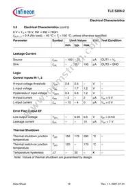 TLE5206-2GP Datasheet Page 12