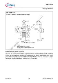 TLE5206-2GP Datasheet Page 22