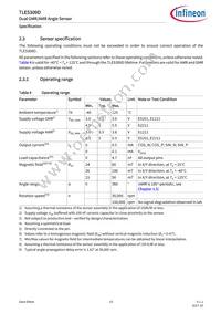 TLE5309DE5201XUMA1 Datasheet Page 15