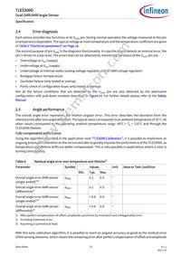 TLE5309DE5201XUMA1 Datasheet Page 21