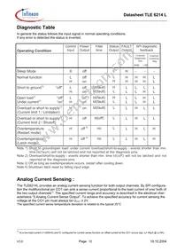 TLE6214L Datasheet Page 12