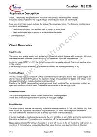 TLE6216G Datasheet Page 8