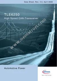 TLE6250PG Datasheet Cover
