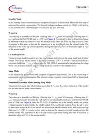 TLE6251GNTMA1 Datasheet Page 11