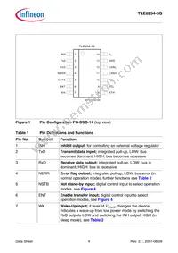 TLE62543GXUMA2 Datasheet Page 4