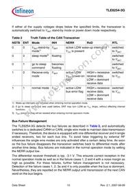 TLE62543GXUMA2 Datasheet Page 10